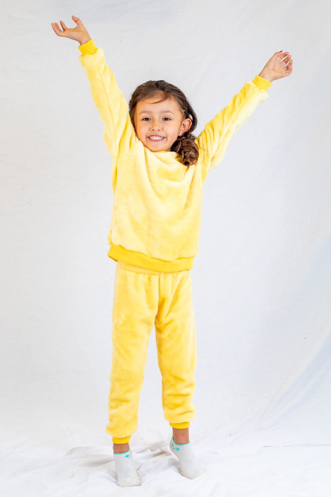 Pijama Style Peluche- Amarillo